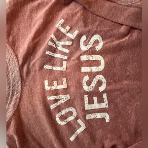 Love Like Jesus Pink sweatshirt